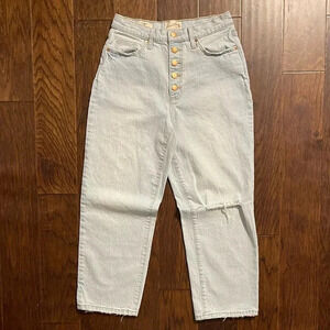 Universal Thread High Rise Light Wash Vintage Straight Jeans